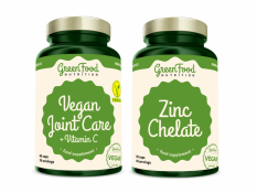 GreenFood Nutrition Gelenknahrung mit Vitamin C 60 Kapseln + Zink Chelate 60 Kapseln GRATIS