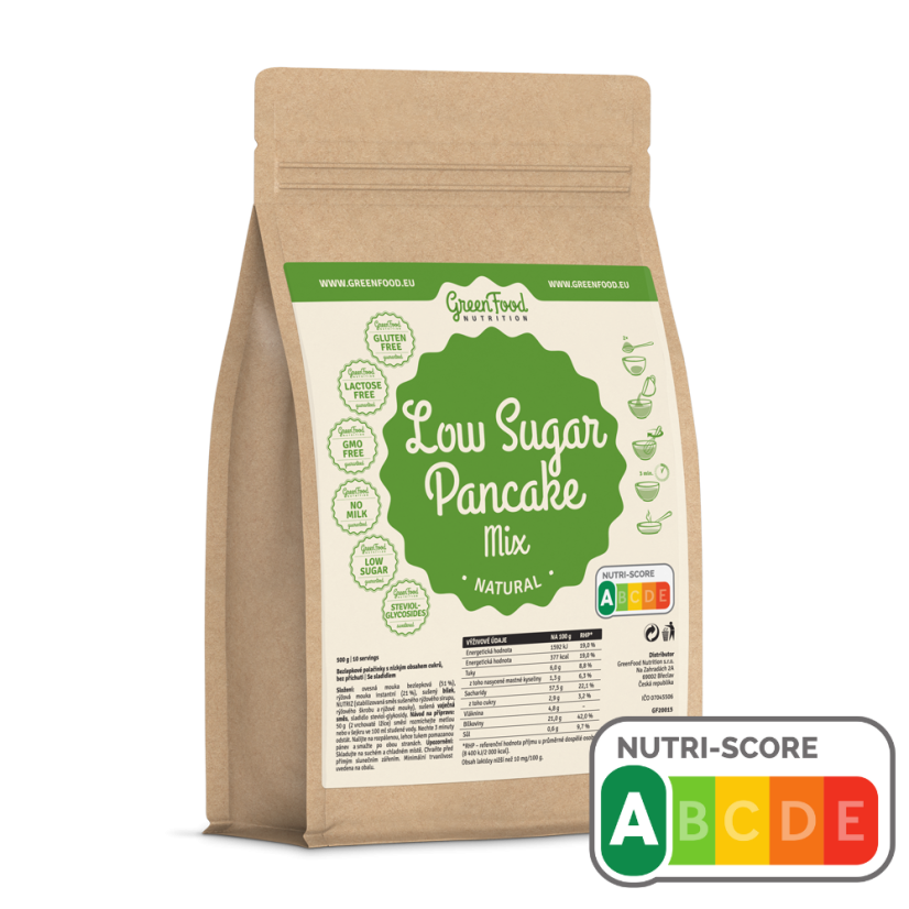 Low Sugar Pfannkuchen 500g - Geschmack: Natural