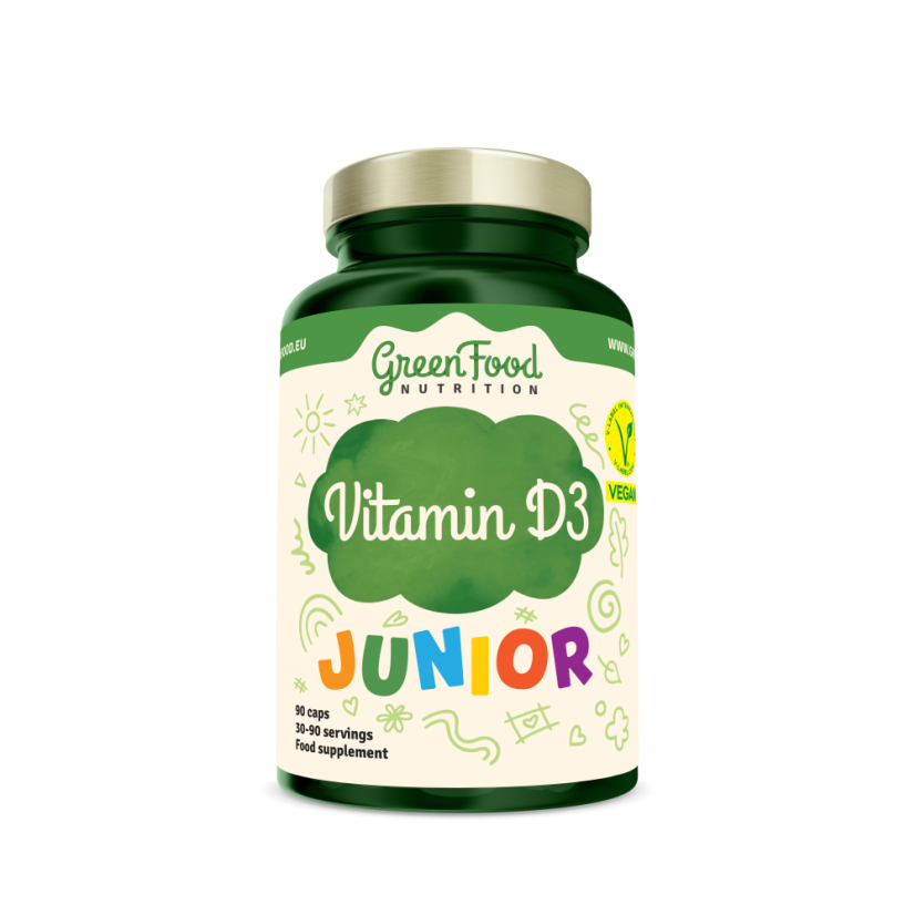 Junior Vitamin D3 90 Kapseln