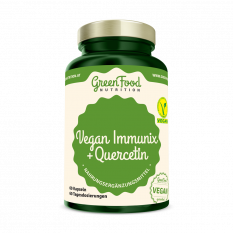 GreenFood Nutrition Vegan Immunix + Quercetin 60 Kapseln