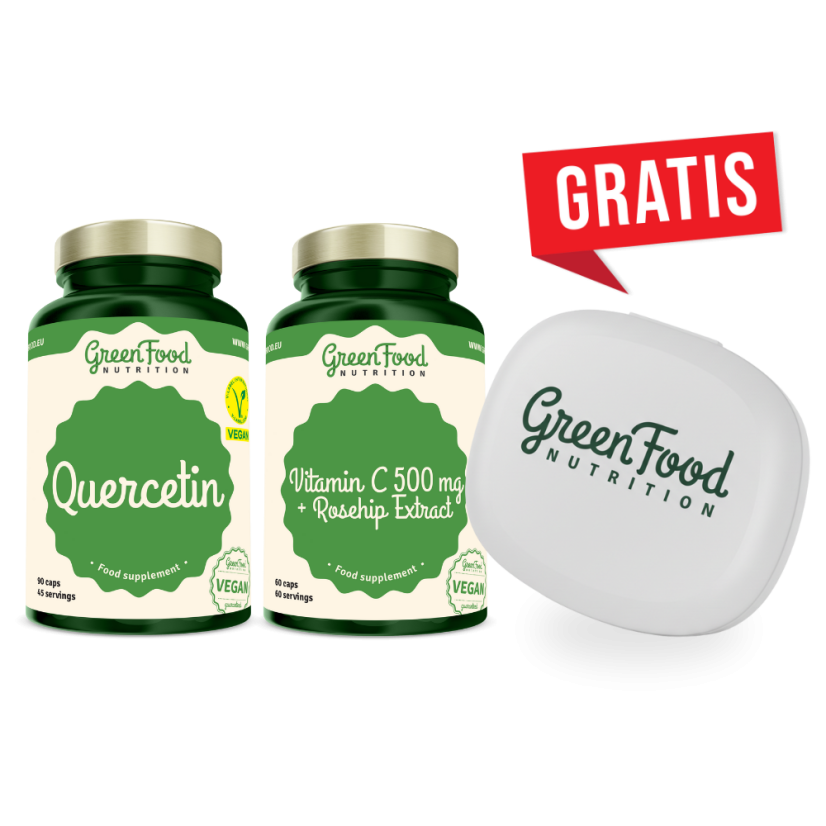 Quercetin 90 Kapseln + Vitamin C 500mg 60 Kapseln