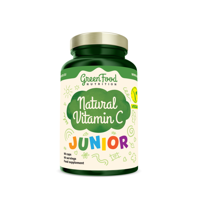 Junior Natürliches Vitamin C 90 Kapseln