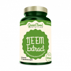 GreenFood Nutrition NEEM Extrakt 60 Kapseln