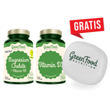 Magnesiumchelat + Vitamin B6 90 Kapseln + Vitamin D3 60 Kapseln