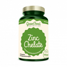 GreenFood Nutrition Zink Chelate 60 Kapseln