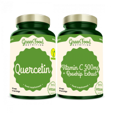 Quercetin 90 Kapseln + Vitamin C 500mg 60 Kapseln