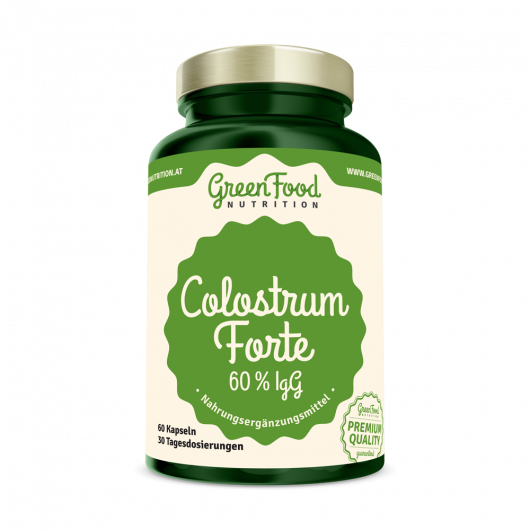 GreenFood Nutrition Colostrum Forte 60% IgG 60 Kapseln