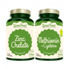 Methionin + Cysteine 90 Kapseln + Zinc Chelate 60 Kapseln