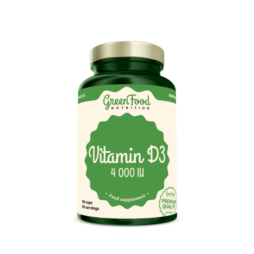 Vitamin D3 4000 IU 90 Kapseln