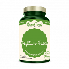 GreenFood Nutrition Psyllium-Faser 96 Kapseln