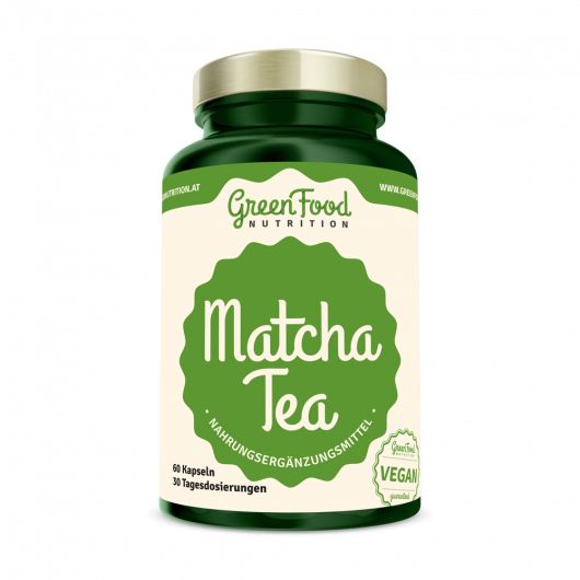 GreenFood Nutrition Matcha Tea 60 Kapseln