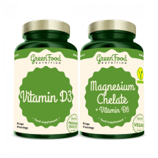 Magnesium Chelate + Vitamin B6 90 Kapseln + Vitamin D3 60 Kapseln