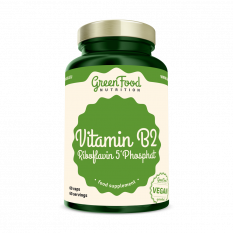 GreenFood Nutrition Vitamin B2 Riboflavin 5'Phosphat 60 Kapseln