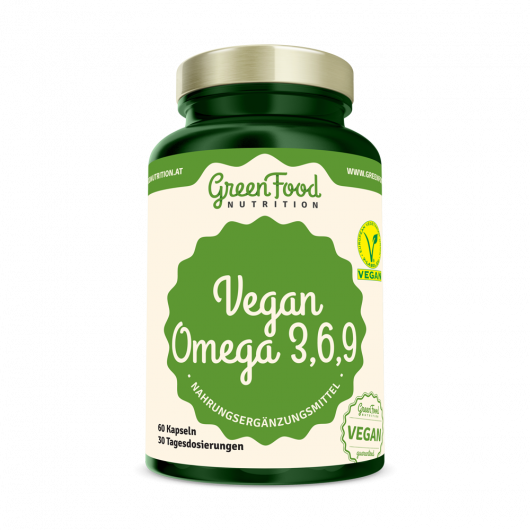 GreenFood Nutrition Vegan Omega 3,6,9 60 Kapseln