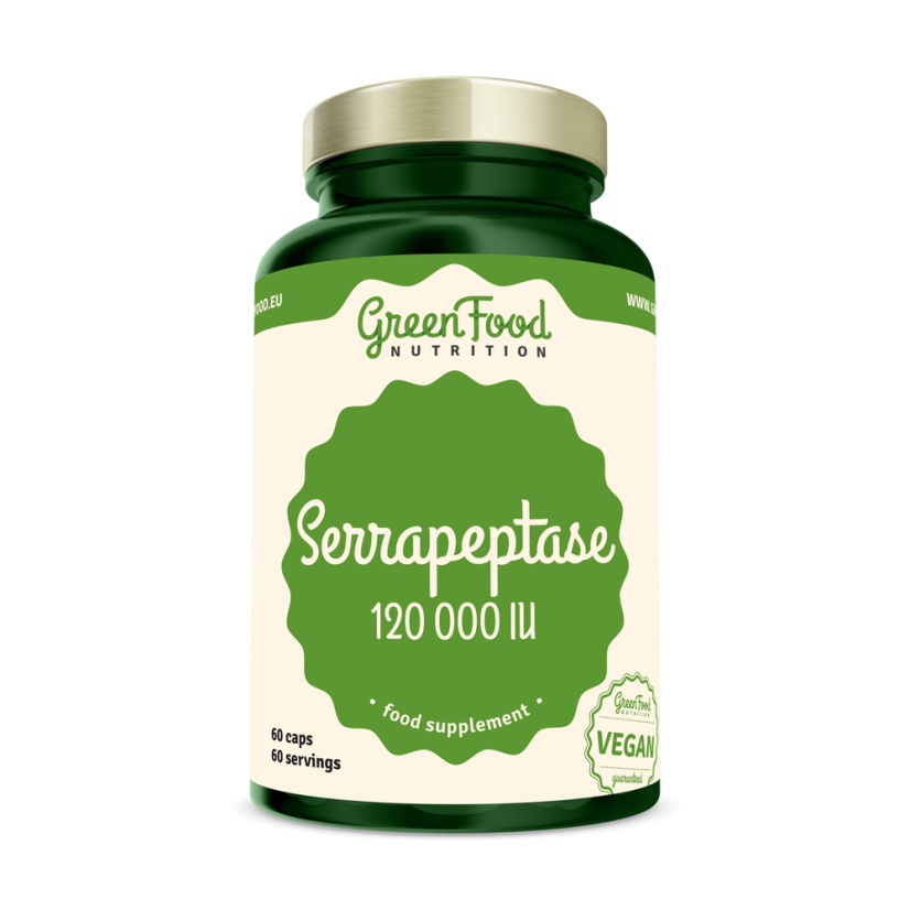 Serrapeptase 120000IU 60 Kapseln