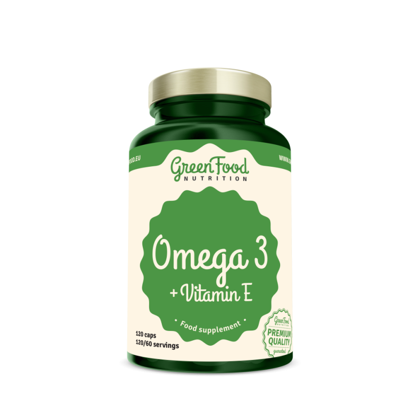 Omega 3 + Vitamin E 120 Kapseln