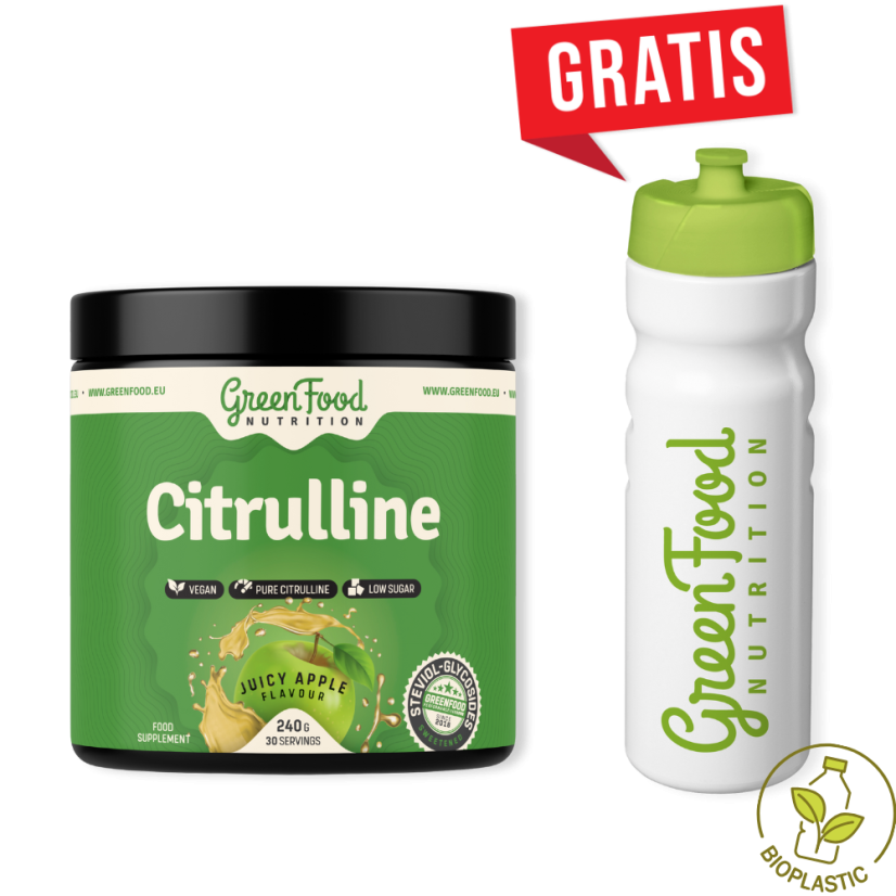 Citrulline 240 g - Geschmack: Grüner Apfel