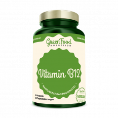 GreenFood Nutrition Vitamin B12 60 Kapseln