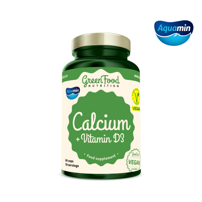 Calcium + Vitamin D3 60 Kapseln