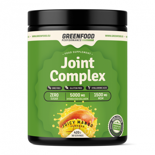 GreenFood Nutrition Performance Joint Complex 420g - Geschmackssorte: Juicy Mango