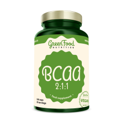 GreenFood Nutrition BCAA 2:1:1 120 Kapseln