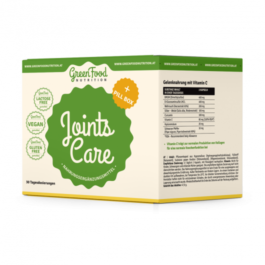 GreenFood Nutrition Joints Care + Pillbox