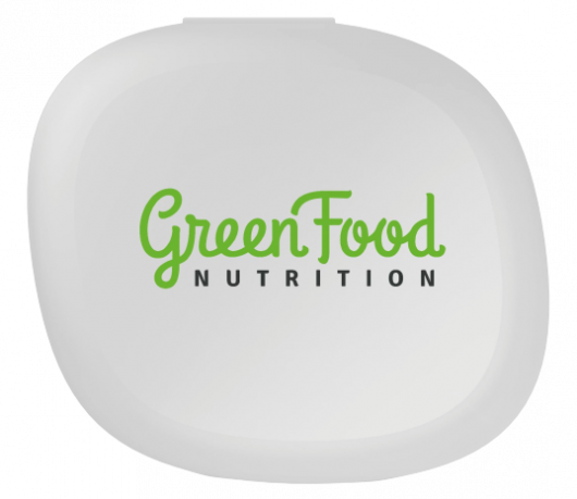 GreenFood Nutrition Kapselbehälter - Farben: Weiß