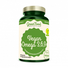 GreenFood Nutrition Vegan Omega 3,6,9 60 Kapseln
