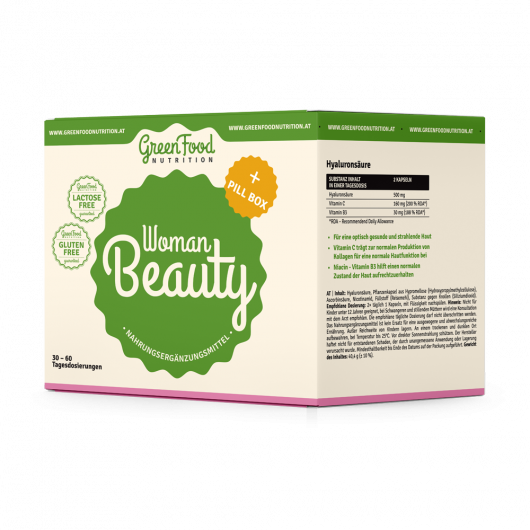 GreenFood Nutrition Woman Beauty + Pillbox