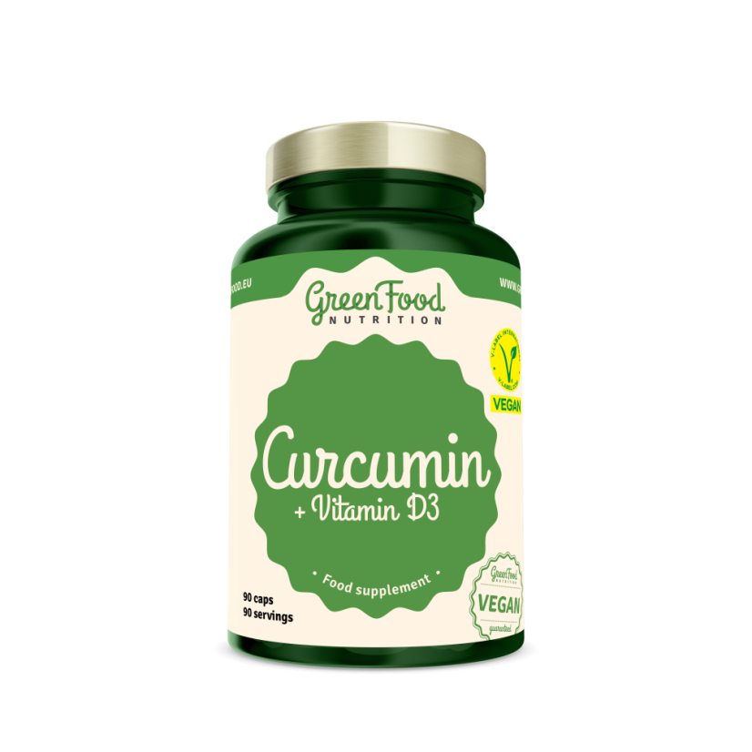 Curcumin + Vitamin D3 90 Kapseln