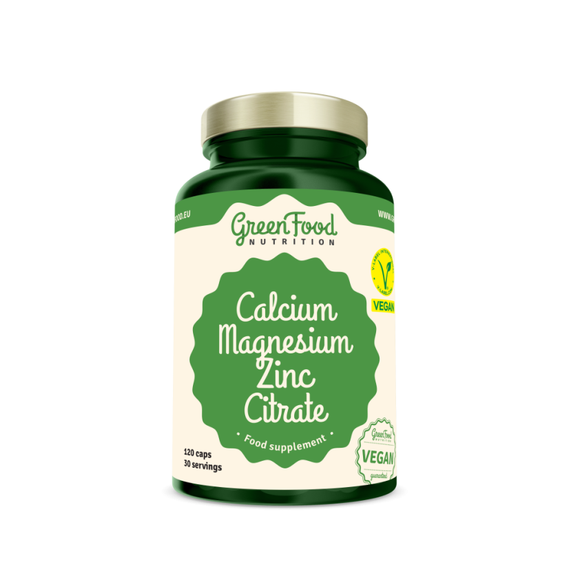 Calcium Magnesium Zinc Citrate 120 kapseln